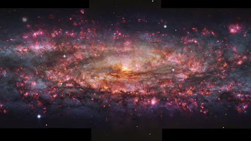 Pamja e Galaktikës së Skulptorit sjell detaje të ndritshme që ndihmojnë astronomët të studiojnë formimin e yjeve