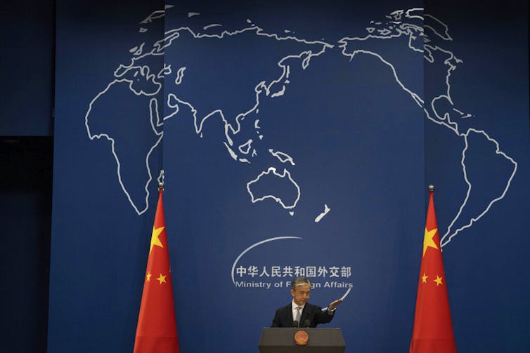 Beijing’s ‘Plausible Deniability’ On Arms Supply Is Quickly Becoming Implausible – And Could Soon Extend To Iran 3 A Man Talks At A Lectern.