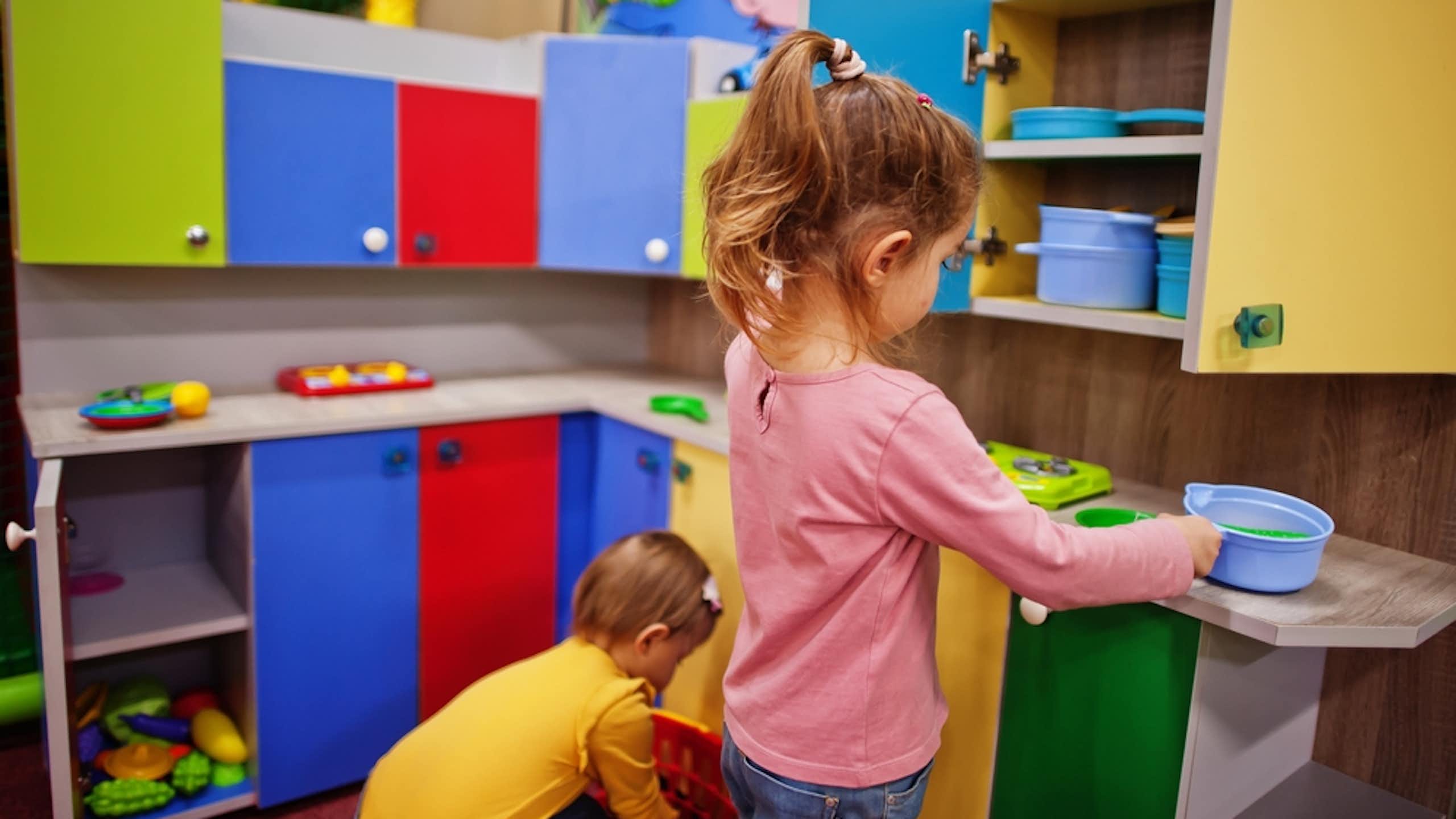 Dans un centre de loisirs