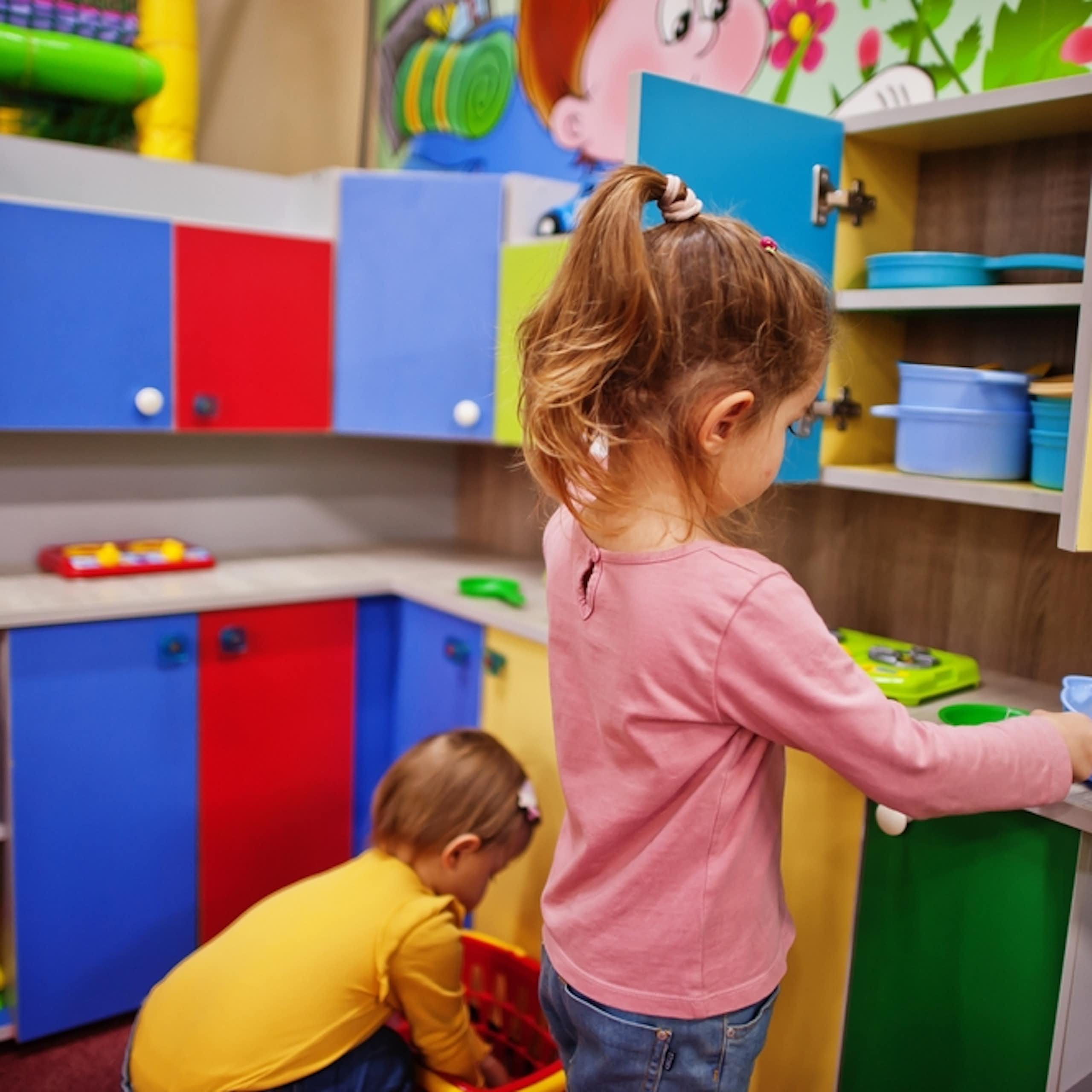 Dans un centre de loisirs