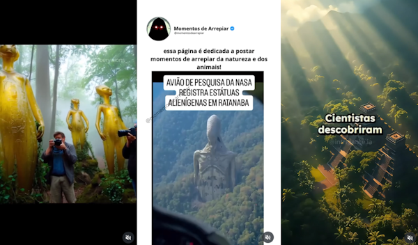 Uma cidade de ouro escondida na Amazônia. Esta seria Ratanabá. Reprodução