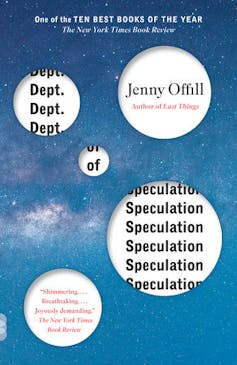 Book cover of 'Dept. of Speculation' by Jenny Offill.