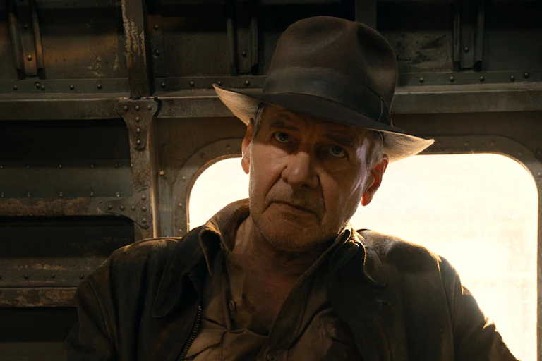 Harrison Ford rajeuni dans « Indiana Jones et le Cadran de la destinée »,