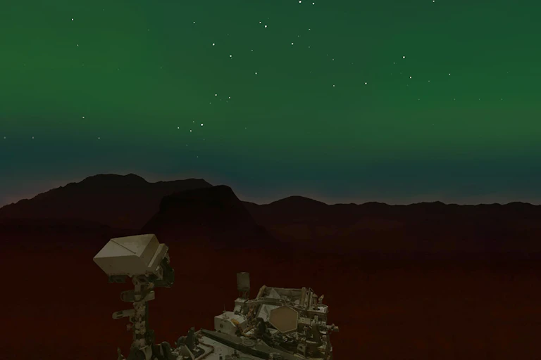 le ciel de mars