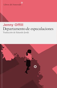 Faqja e _Departamenti të spekulimeve_, nga Jenny Offill.
