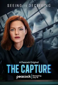 O pôster da série de TV The Capture.