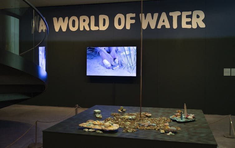 First room of the exhibition