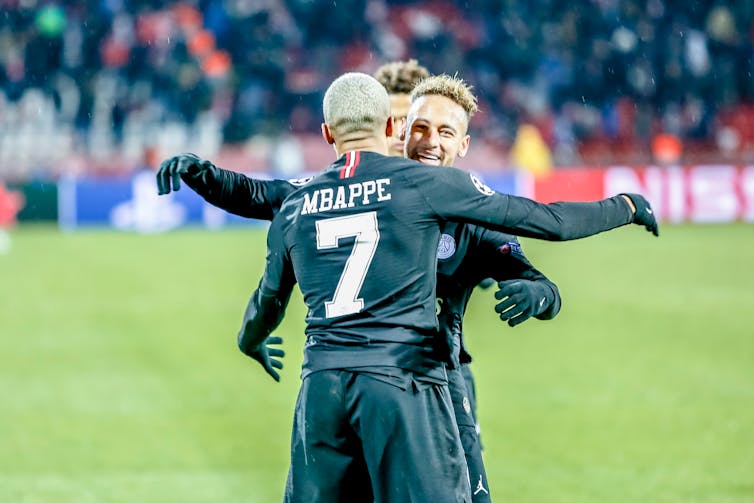 Kylian Mbappé et Neymar da Silva Santos Júnior