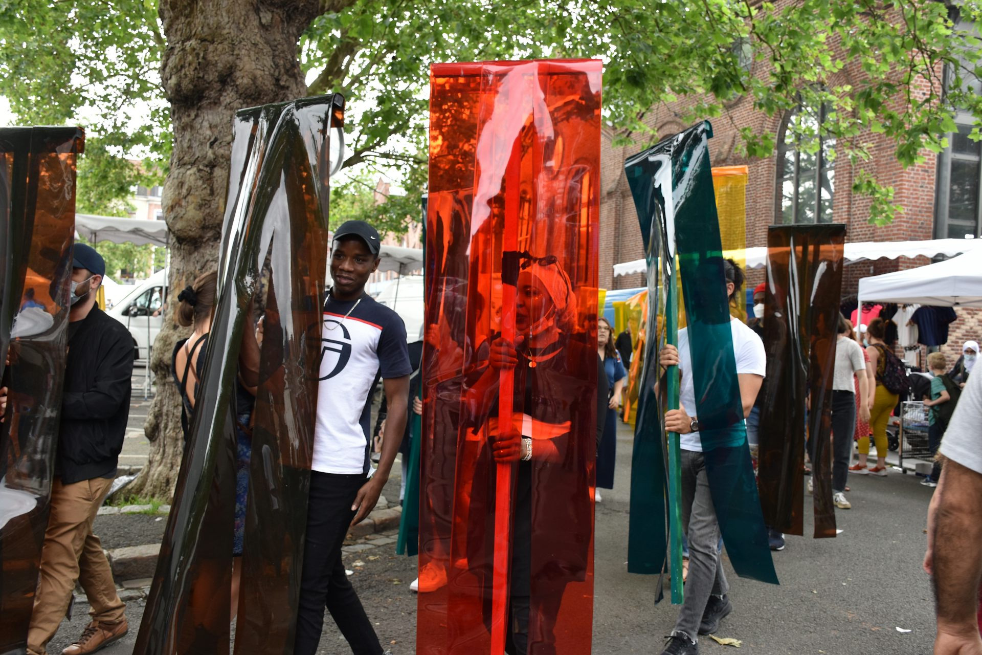 « Parade », Nefeli Papadimouli, Projet Le Pont, Quartier de Wazemmes à Lille