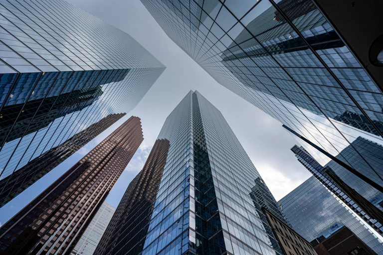 city skyscrapers