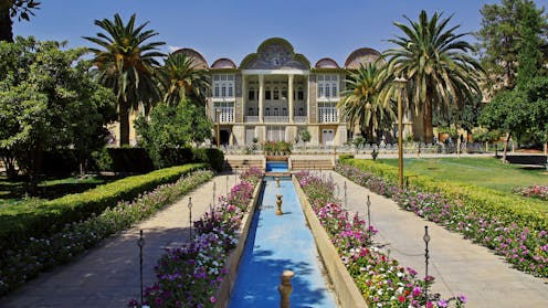 the paradise pleasure gardens of ancient Persia