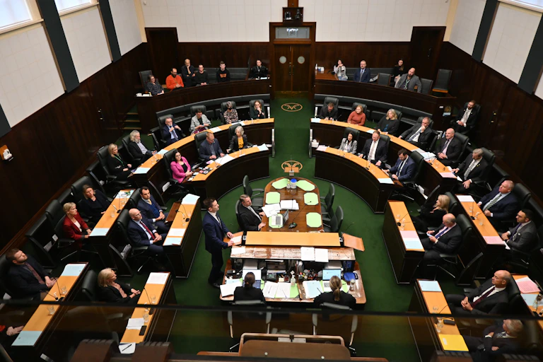 A birdseye view of Tasmanian lower house vote