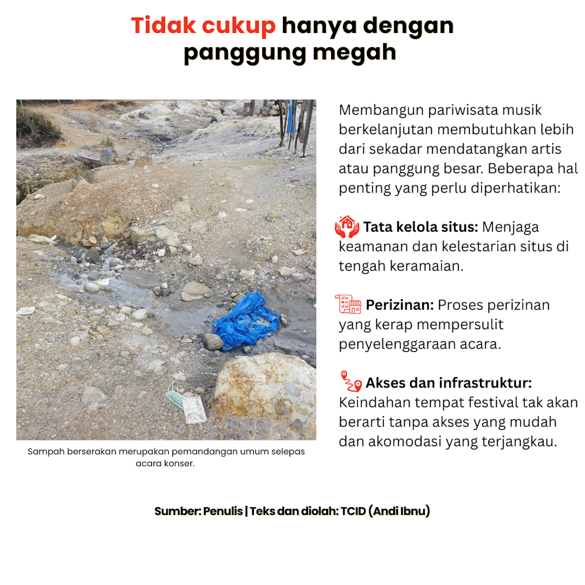 Pariwisata musik bisa jadi alternatif baru pengembangan dunia pariwisata nasional