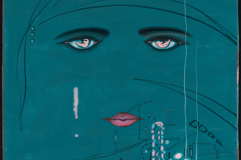 Ilustración de Francis Cugat para 'El gran Gatsby'.