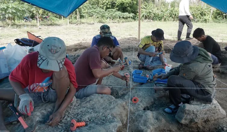 Penggalian situs Calio di Sulawesi Selatan yang menemukan artefak manusia purba.