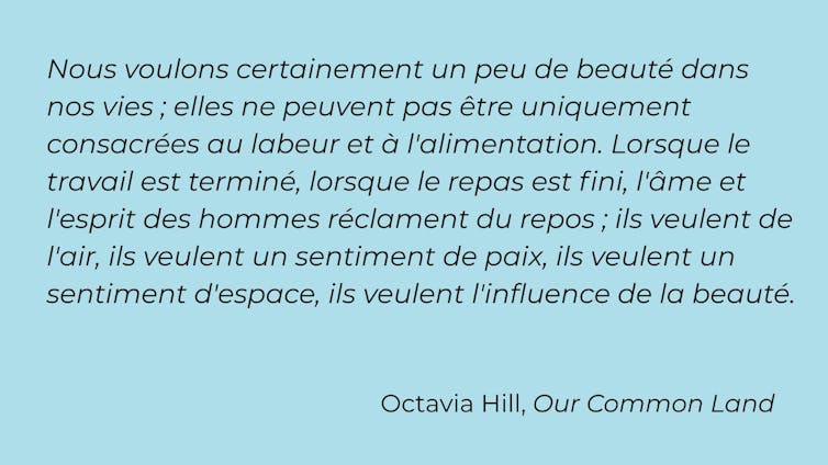 Citation d’Octavia Hill