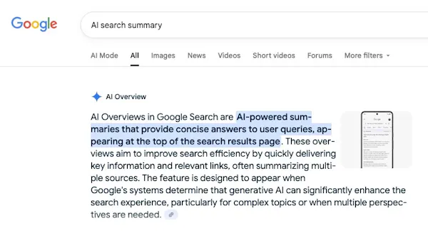 una captura de pantalla en una página web que muestra un bloque de texto