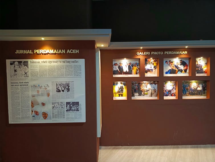 Perjanjian Helsinki ditandatangani oleh masing-masing perwakilan Indonesia dan GAM, difasilitasi oleh Finlandia. Ini menandai berakhirnya konflik bersenjata antara pemerintah dan GAM.