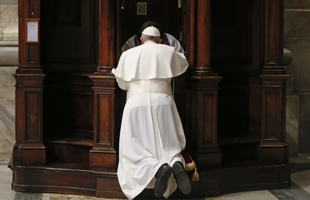 Confession Rites From public confession to private penance: How Catholic confession has ...