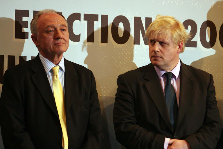 Ken Livingstone and Boris Johnson