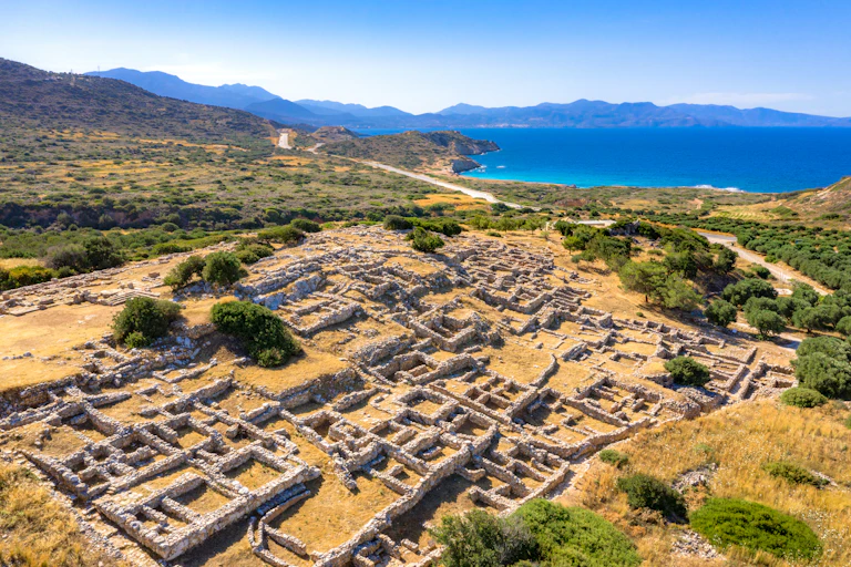 Ruins of an ancient settlement