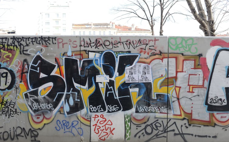 Mur de la Plaine, Marseille