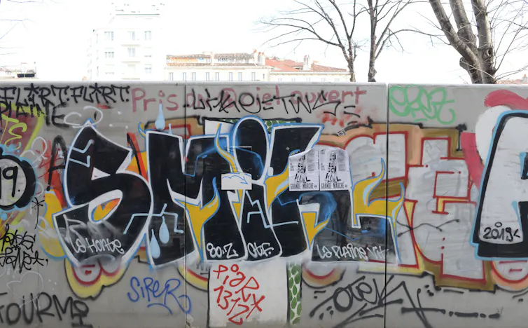 Mur de la Plaine, Marseille