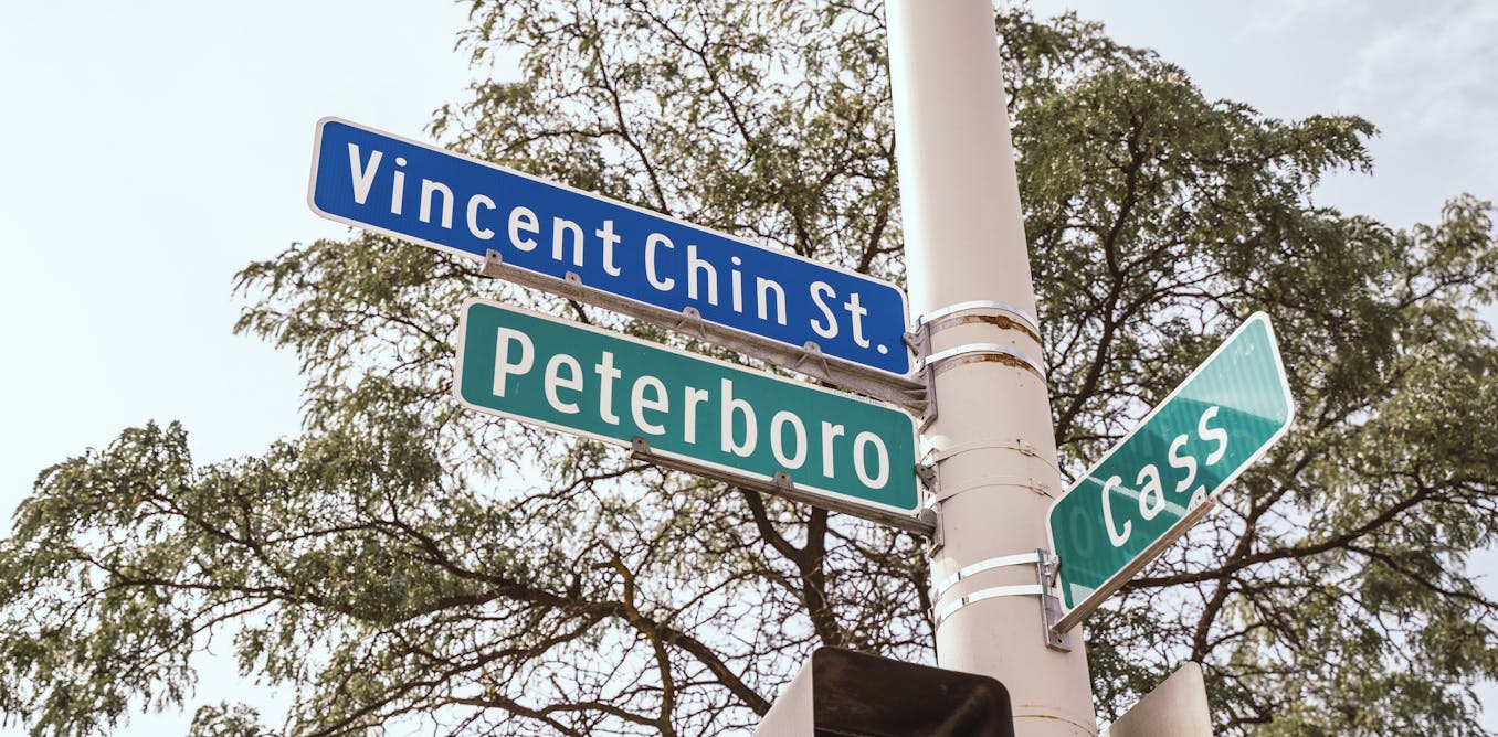 A Detroit street is named in honor of Vincent Chin – his death mobilized Asian American activists nationwide A Detroit street is named in honor of Vincent Chin – his death mobilized Asian American activists nationwide