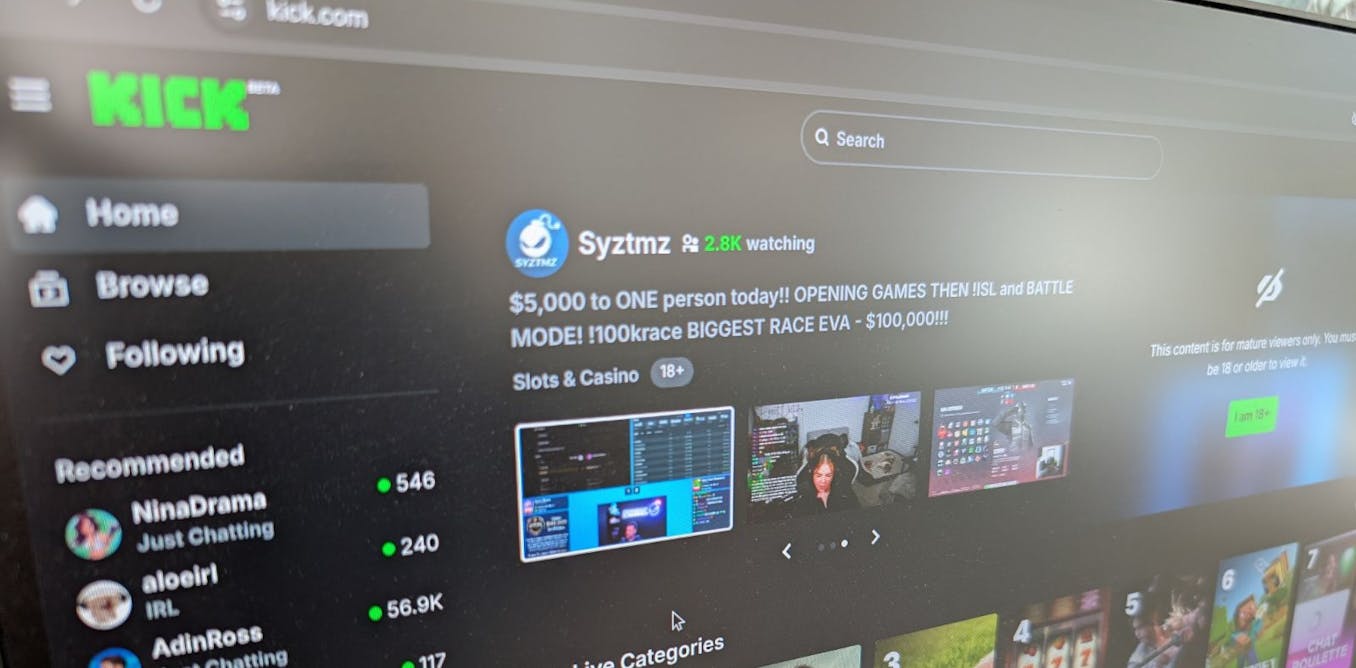 Image for article What is Kick, the platform that livestreamed a mans death this week?