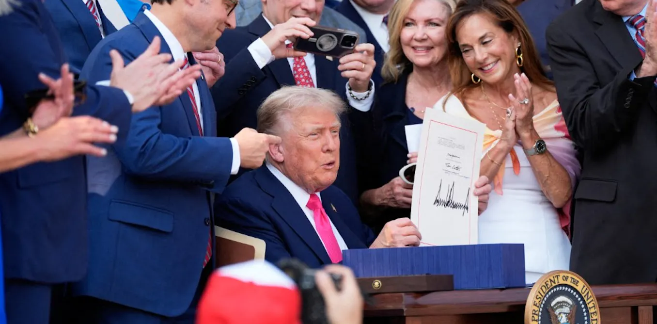 Photo: theconversation.com Donald Trump Bans TV News Networks from White House