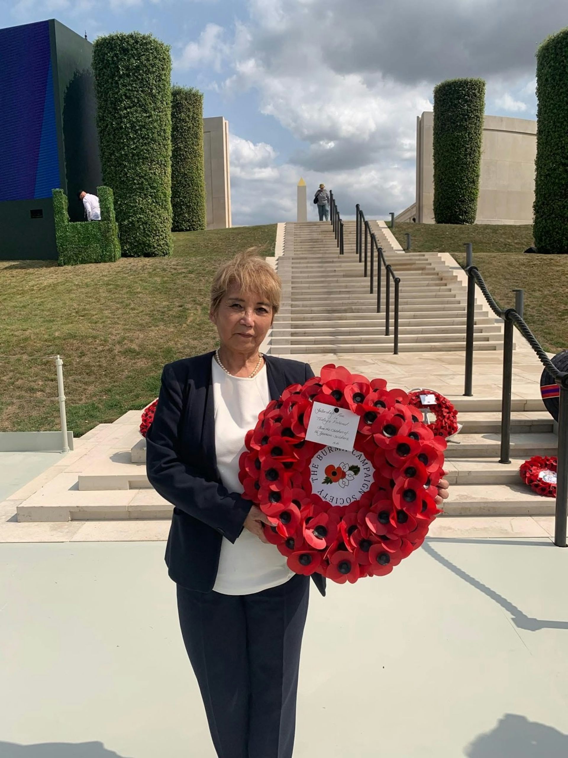 Akiko MacDonald's father fought in the Burma Campaign.