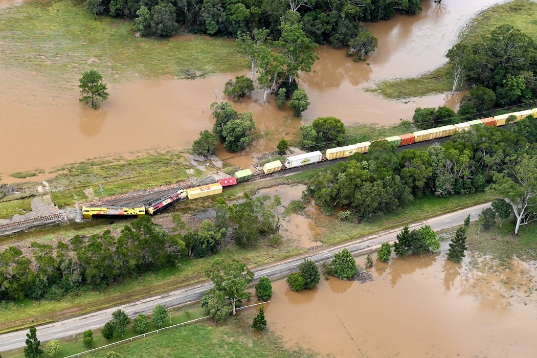 Buckling rails and lines underwater: how Australia’s ageing train networks are crumbling as the climate changes