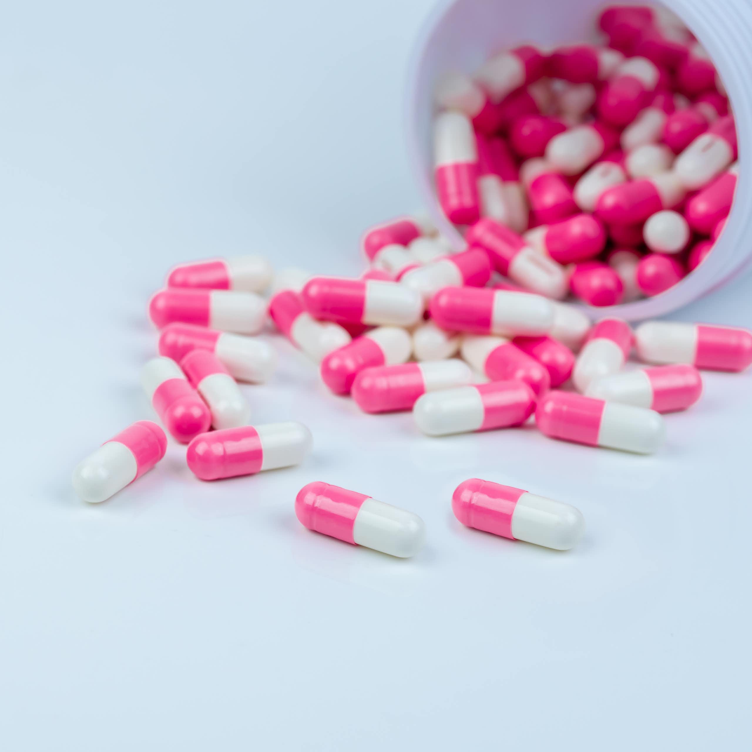 Une bouteille de médicaments