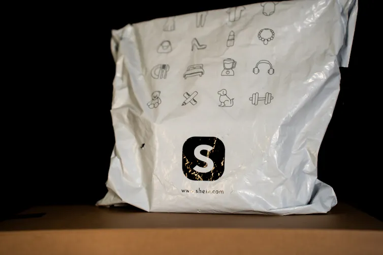 A package from SHEIN.