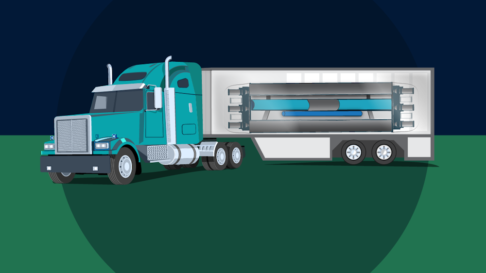 Factories could one day produce and ship small nuclear reactors across the country.