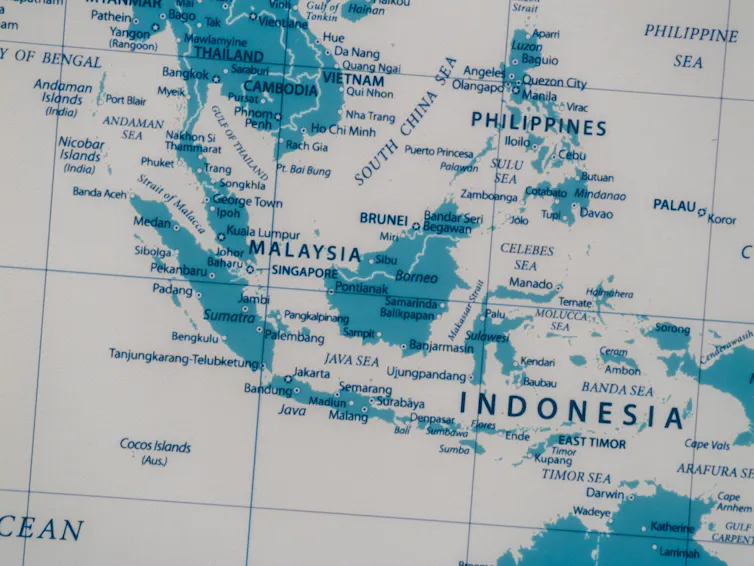 Peta Asia Tenggara