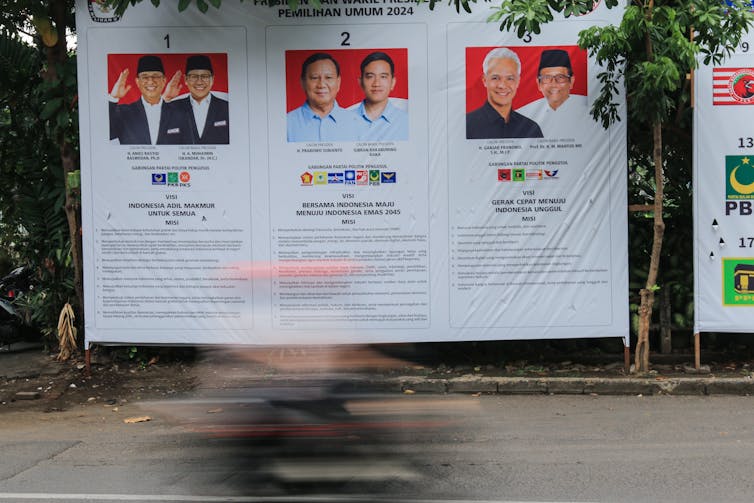 During the presidential election campaign, Prabowo Subianto was endorsed by majority of political parties in Indonesia.