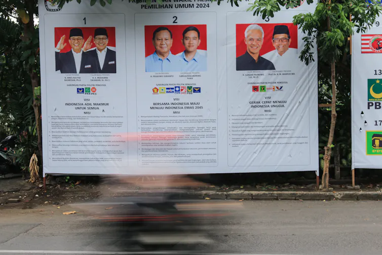 During the presidential election campaign, Prabowo Subianto was endorsed by majority of political parties in Indonesia.
