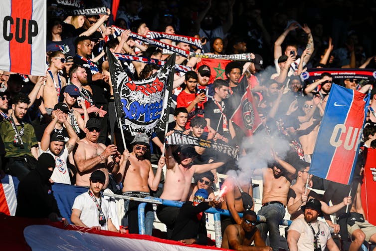 PSG, from a soccer membership to global cultural logo 1 PSG supporters