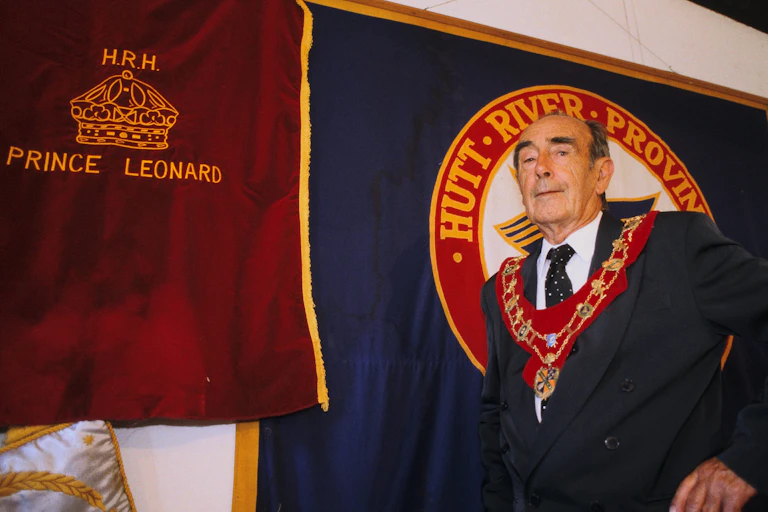Leonard Casley, often referred to as Prince Leonard.