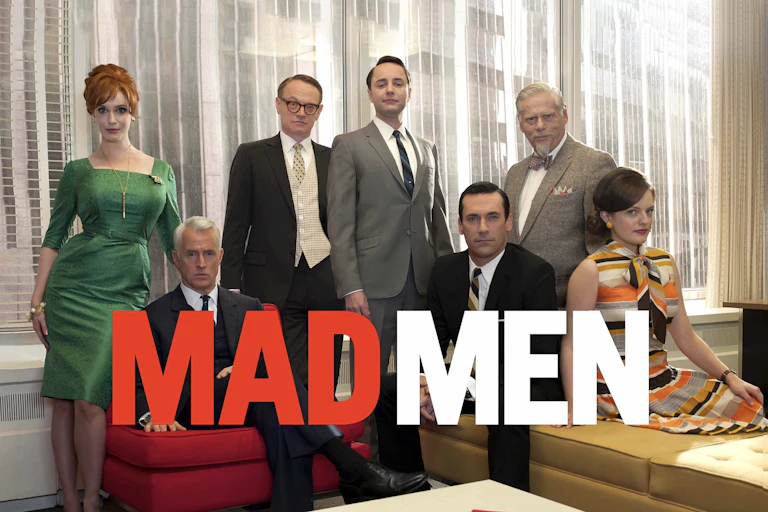 une photo des personnages de Mad Men