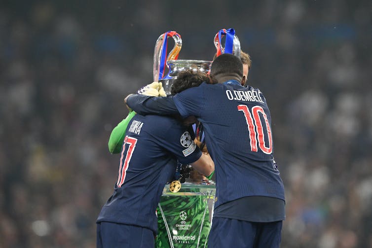 PSG, from a soccer membership to global cultural logo 3 Vitor Machado Ferreira, Nickname Vitinha and Ousman Debbele, two large craftsmen in PSG win in UEFA Champions League