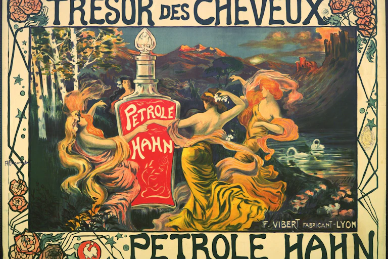 Affiche d'une publicité