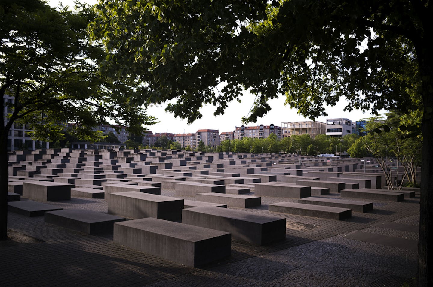 A monument of stone pieces.
