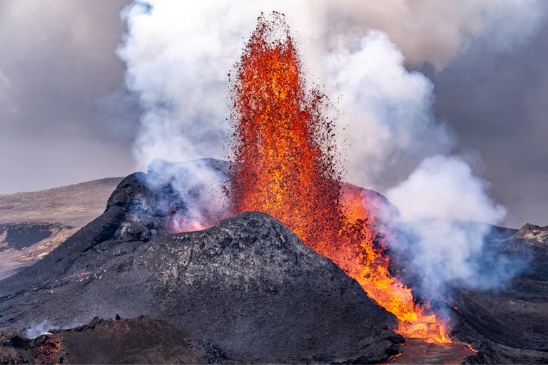 Fagradalsfjall volcanic eruption in 2021, Iceland