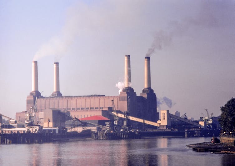 Local weather exchange, thru your individual recollections 1 Large power station by a river