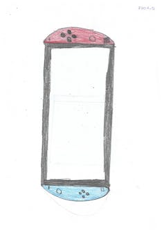Juego de dibujo infantil en el juego.
