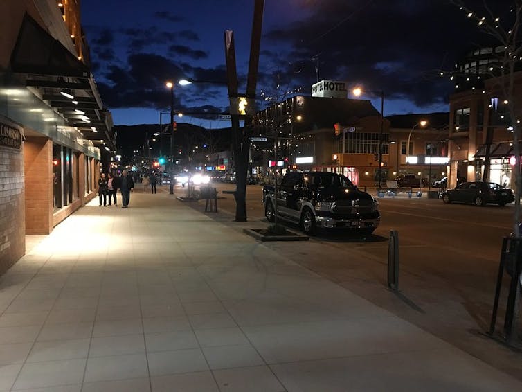 City City Street en Twilight