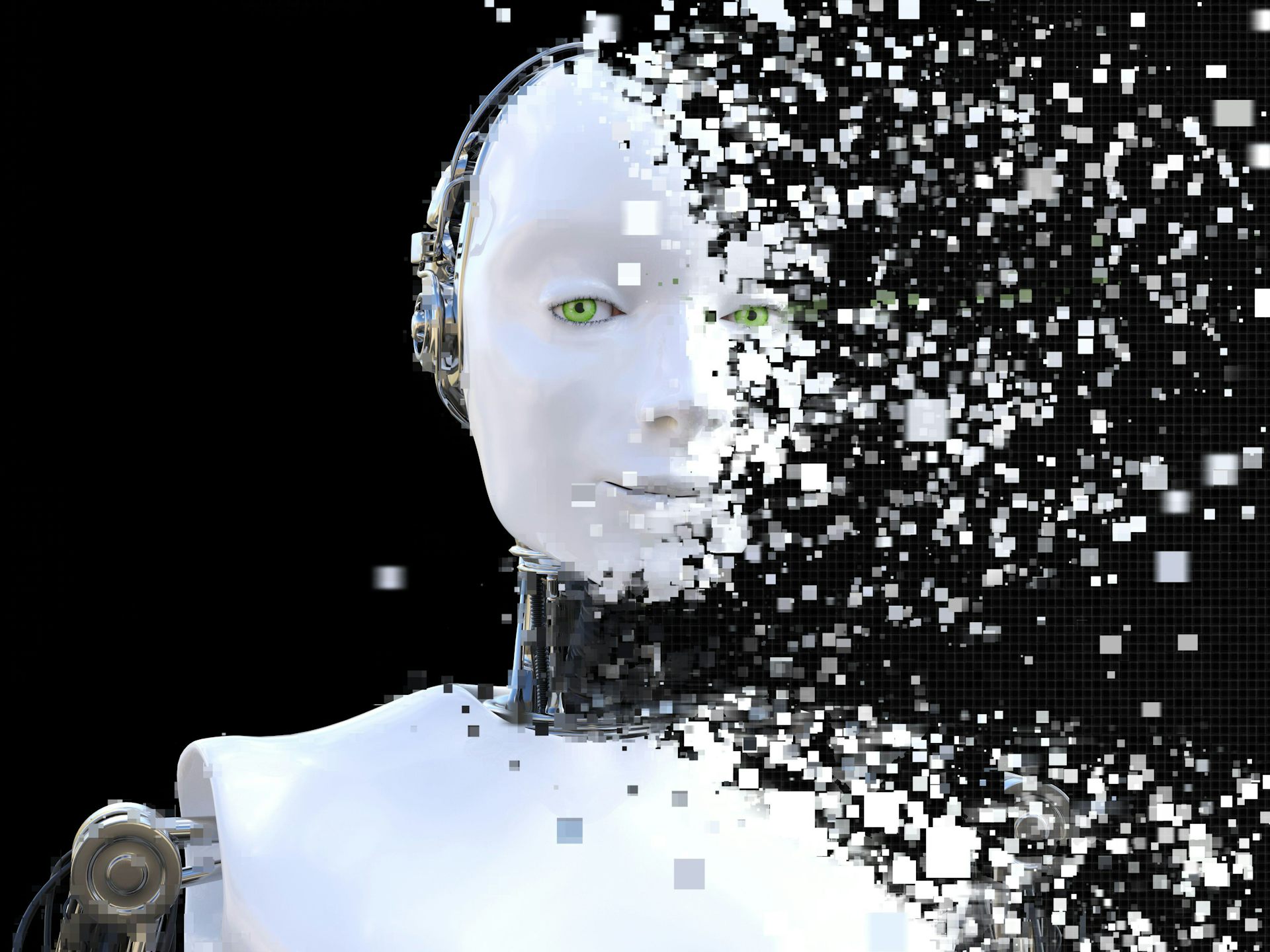 Un robot humanoïde.