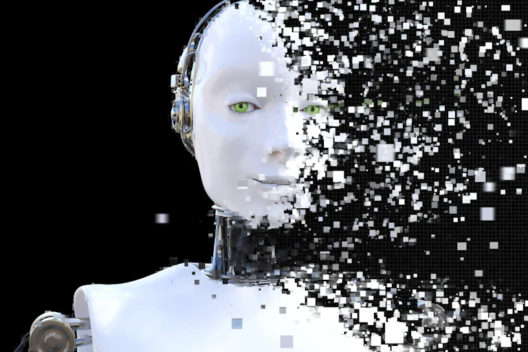 Un robot humanoïde.